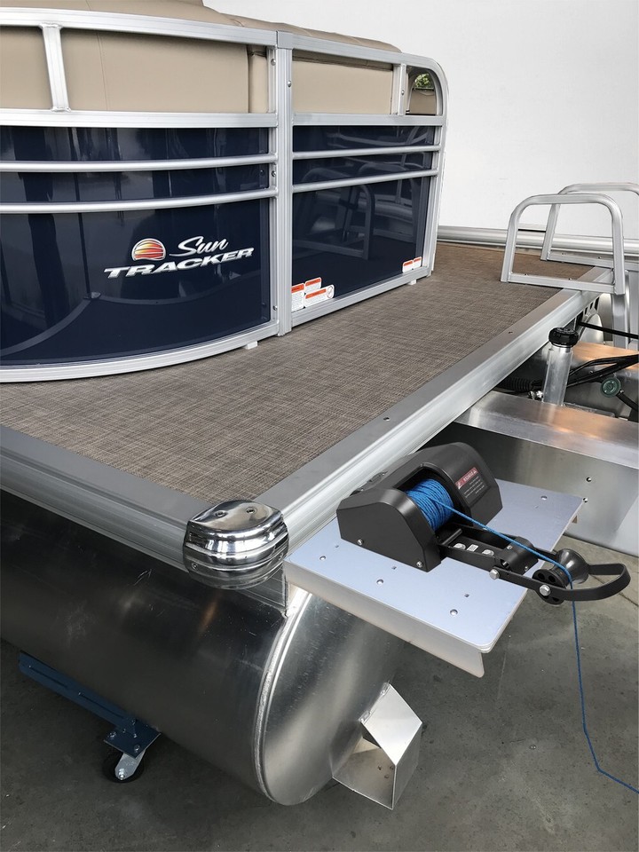 Brocraft Pontoon Boat Anchor Mount/Pontoon Boat Anchor Ledge/Pontoon Grill Mount eBay