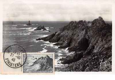 29.n°57641.pointe du raz.l'epuron et le phare de la vieille.maximum map