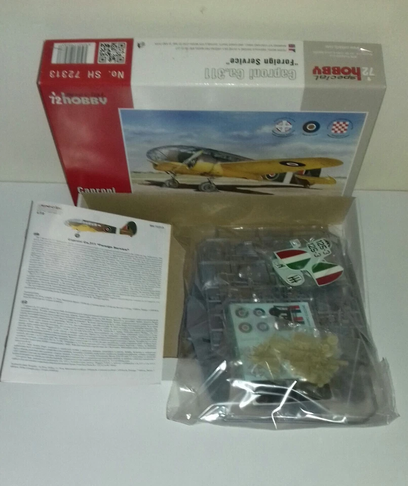 CAPRONI 311 KIT SPECIAL HOBBY 7231 VERSIONE JUGOSLAVA,CROATA +REGIA AERONAUTICA - Immagine 2 di 4