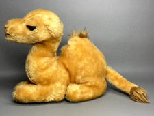 Vintage R Dakin  Co 1978 Camel Tan/Brown Stuffed Animal Nutshell Filling 6.5"
