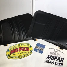 1968 Dodge Coronet Convertible Rear Black Door Panels PUI Interiors Year One