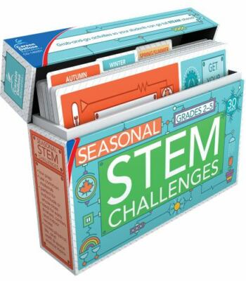 Seasonal STEM Challenges Science Learning Cards by Carson Dellosa Education 2018