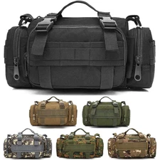 Tactical Duffle Bag Fishing Fanny Pack Range Bags Men Gym Military Shoulder Bags