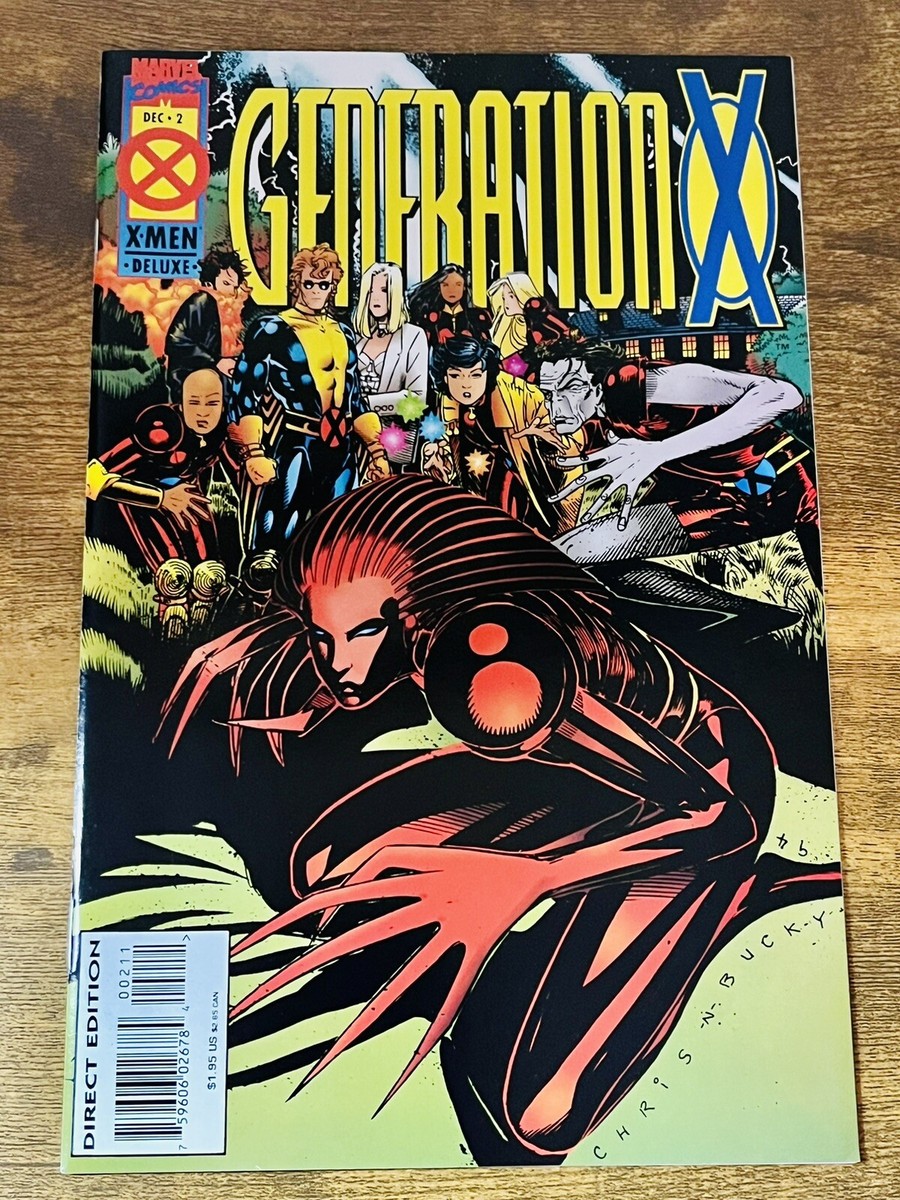 🧬 Generation X #2 (Dec 1994, Marvel Comics) – X-Men Deluxe Series