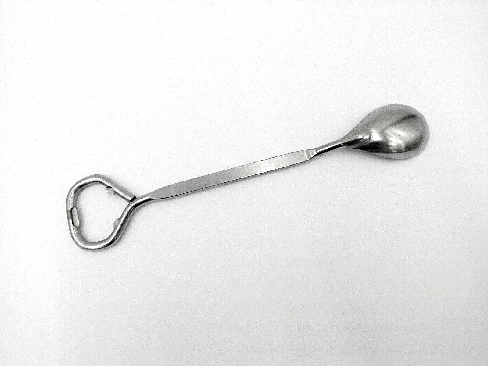 Vintage Ashers Liquor Store Long Island NY Drink Mixing Spoon Bottle