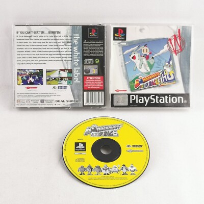 Bomberman Fantasy Race PS1 Playstation 1 ohne Anleitung PAL