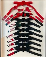 NEW Martial Arts 1.5" Wide Karate Taekwondo BJJ Single Wrap Solid Belt Braided