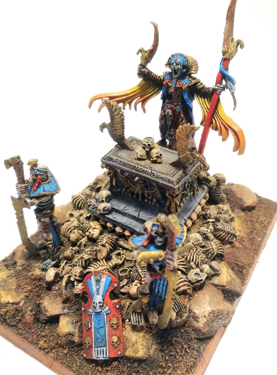 Warhammer Tomb Kings Casket Of Souls - Finecast - Oop - Neuf Non Monté