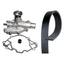 For Ford Thunderbird 88 Engine Coolant Water Pump And Serpentine Belt Kit For Ford Thunderbird 88 Engine Coolant Water Pump And Serpentine Belt Kit