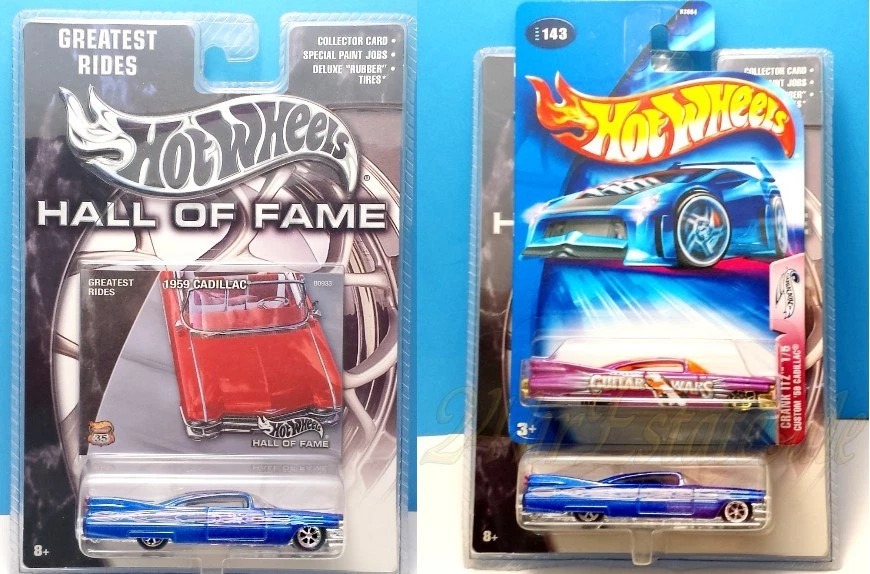 Hot Wheels Cadillac Contemporary Manufacture Diecast Lowriders for
