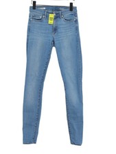 Gap Women's Jeans W 27 in Blue Cotton with Elastane, Polyester Skinny