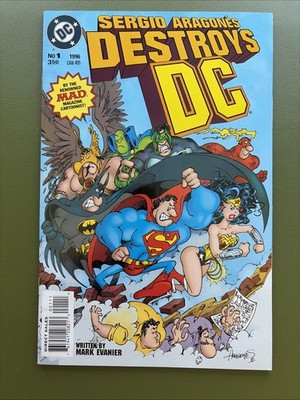 Sergio Aragonés Destroys DC #1 (DC Comics June 1996)