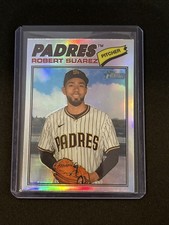 🔥Robert Suarez 2026 Topps Heritage Chrome Refractor #174 San Diego Padres SP