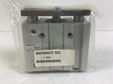 NEW, SMC MGPM40TF-50Z, PNEUMATIC COMPACT GUIDE CYLINDER, SLIDE BEARING
