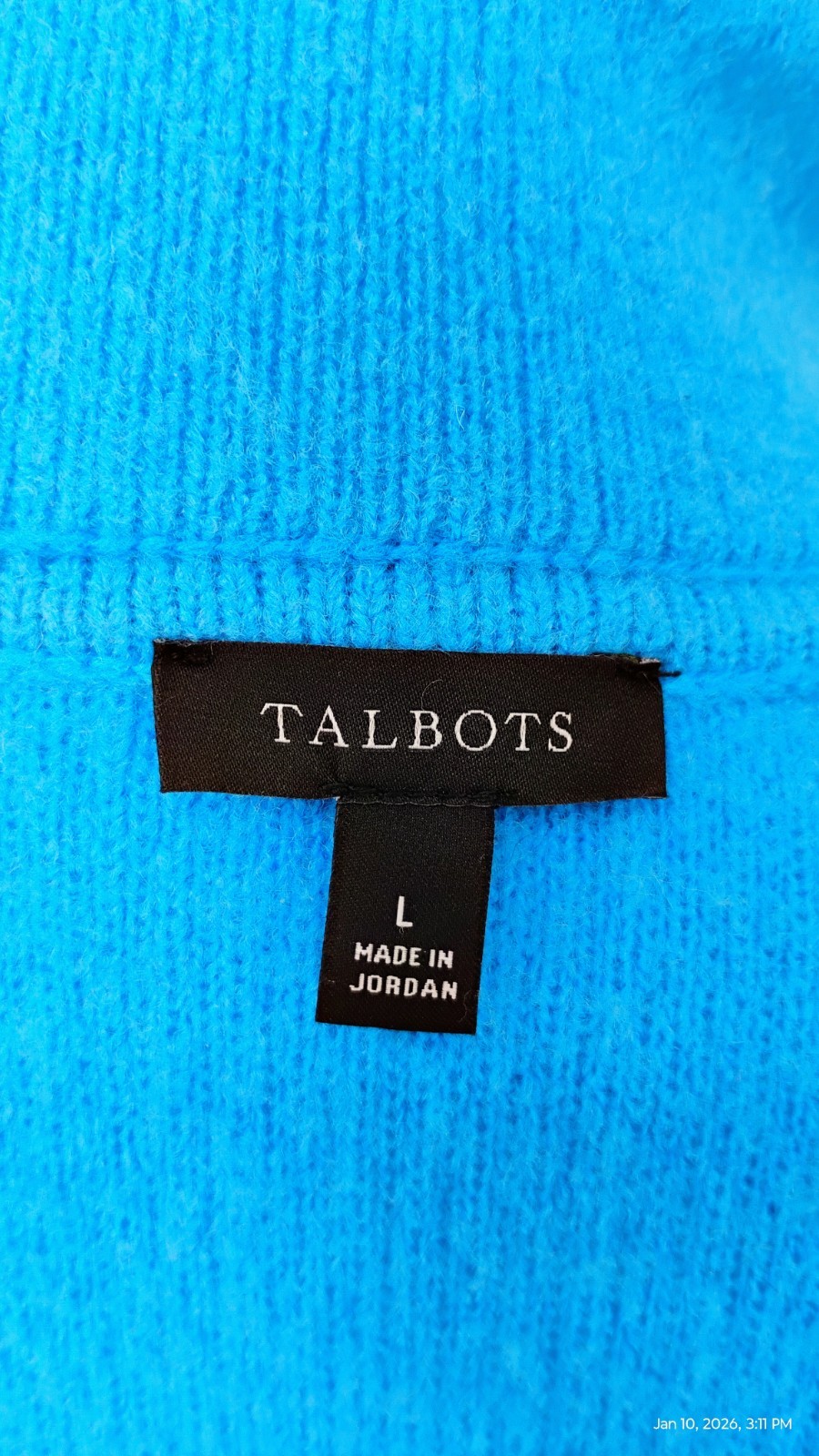 Talbots Stand Collar Button Down Duster Coatigan … - image 20