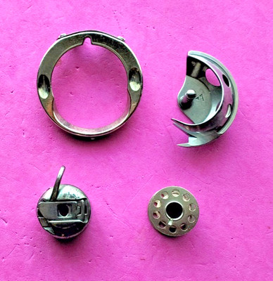 4pc OEM SHUTTLE HOOK, BOBBIN CASE, BOBBIN, RACE COVER RING BROTHER XL5130 + C3.2