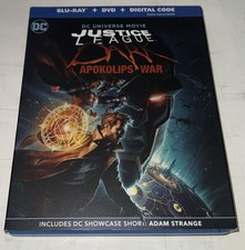 Justice League Dark Apokolips War Blu-ray DVD Digital Code DC Animated