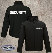 Security Softshell Jacket Security Guard Secu...