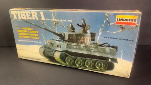 Lindberg Tiger 1 WWII German Tank 1/48 Model Kit SEALED Kelly's Heroes PANZER - Bild 2 von 19