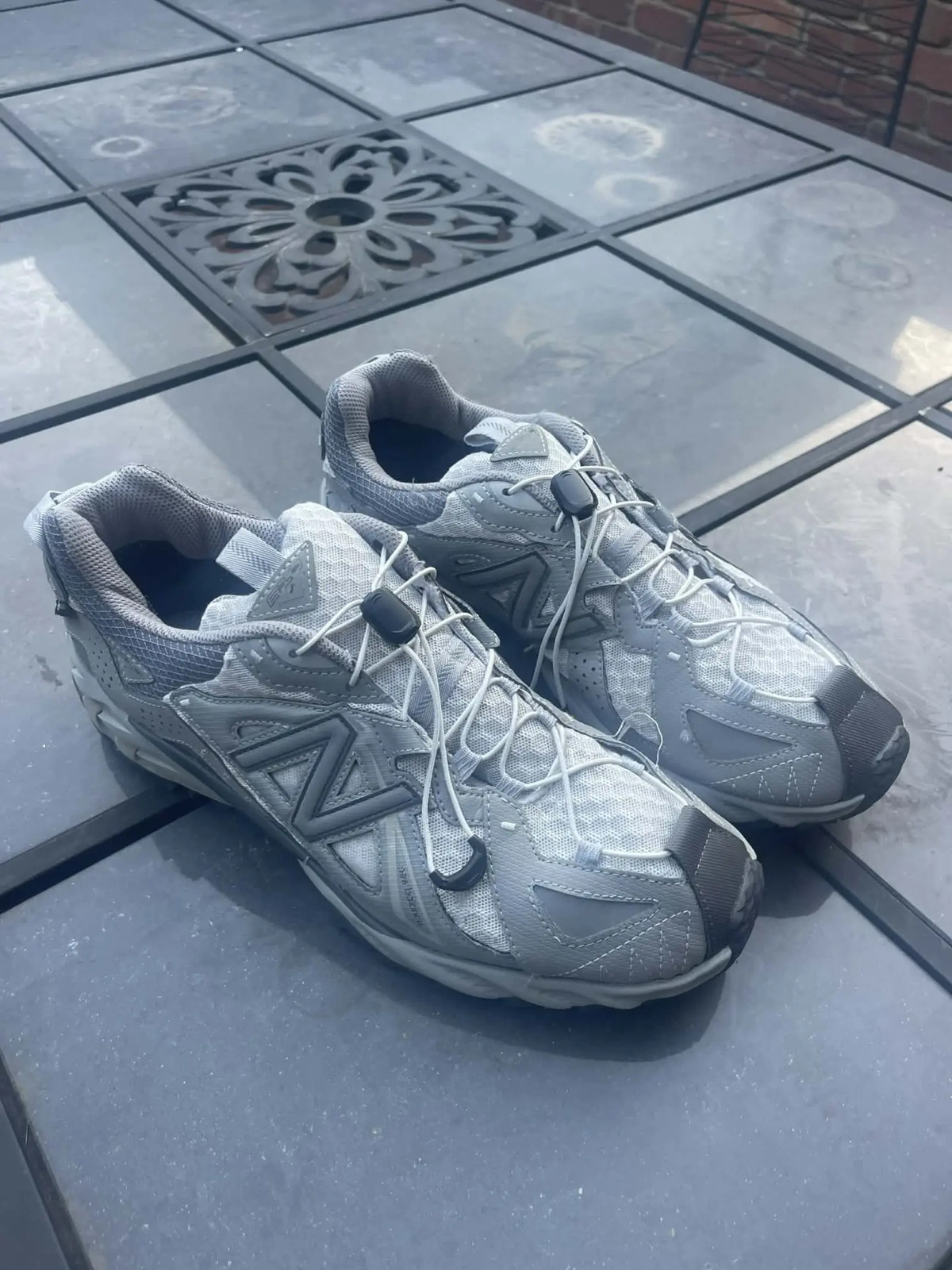 New Balance Mens Grey Running Shoes