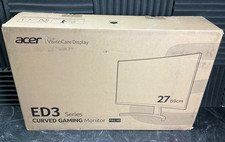 Acer ED273 Bbmiix 27" LED LCD Monitor 1080p UM.HE3AA.B01N NEW OPEN BOX