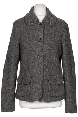 Marie Lund Blazer Damen Business Jacke Kostümjacke Gr. EU 42 Wolle Grau #t7s4vzb