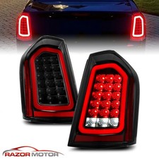 For 2011-2014 Chrysler 300 Sedan Black Full Led W Sequential Signal Taillight For 2011-2014 Chrysler 300 Sedan Black Full Led W Sequential Signal Taillight