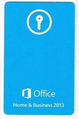 Office Home and Business 2013 - Product Key Card