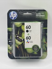 HP 60 N9H63FN 140 Original Ink Cartridge - Black and Tri-Color Exp 2019