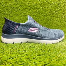 Skechers Summits Dazzling Haze Womens Size 9.5 Blue Athletic Shoes Sneakers