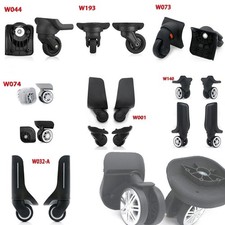 2/4pcs Replacement Luggage Wheels 360  Swivel Spare Caster Suitcase Repairment