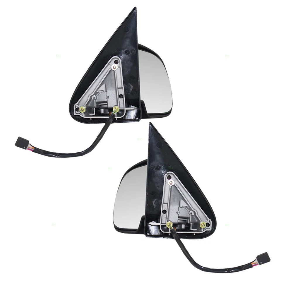 Fits 1999-2002 Silverado 1500 Power Mirror Puddle Lamp Heated Manual Fold Set - Image 3 of 4
