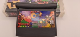 Flip Out (Atari Jaguar, 1995) Game, Instructions, And Replacement Holder Only