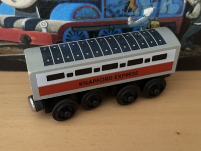 1992 Shining Time Wooden Thomas Train V3 Knapford Express Coach! Flat Magnets!