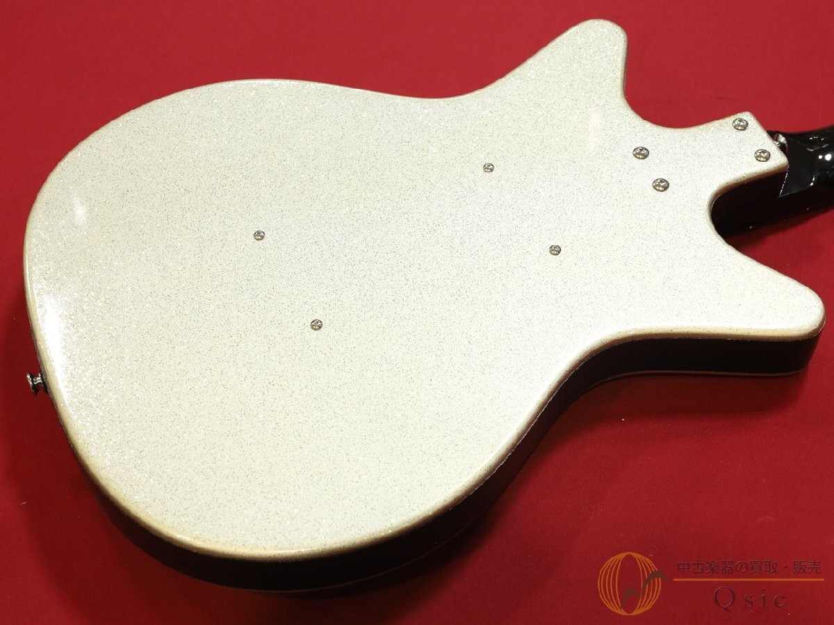 美品 Dan electro ダンエレクトロ 59 DC BASS ホワイト Danelectro '59DC Short-Scale Bass Guitar – DeathCloud