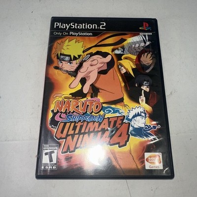 Naruto Shippuden: Ultimate Ninja 4 (PlayStation 2) PS2 No Manual Tested 
