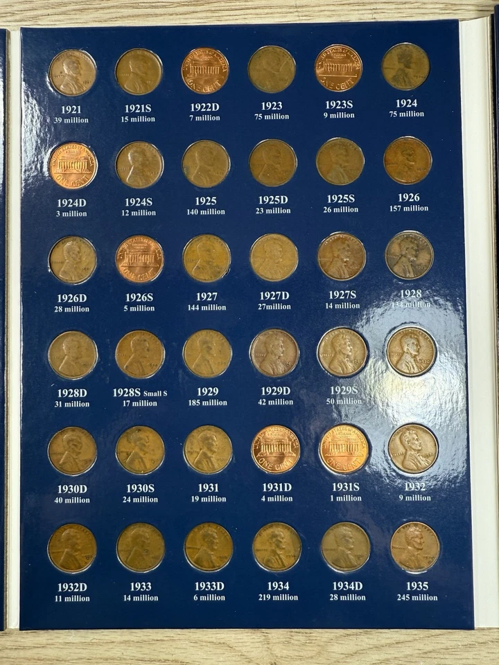 ** 1909-2025 LINCOLN CENT SET- 295 COINS- BU COINS/ SEMI KEYS- PRICED TO SELL ** - Image 2 of 4