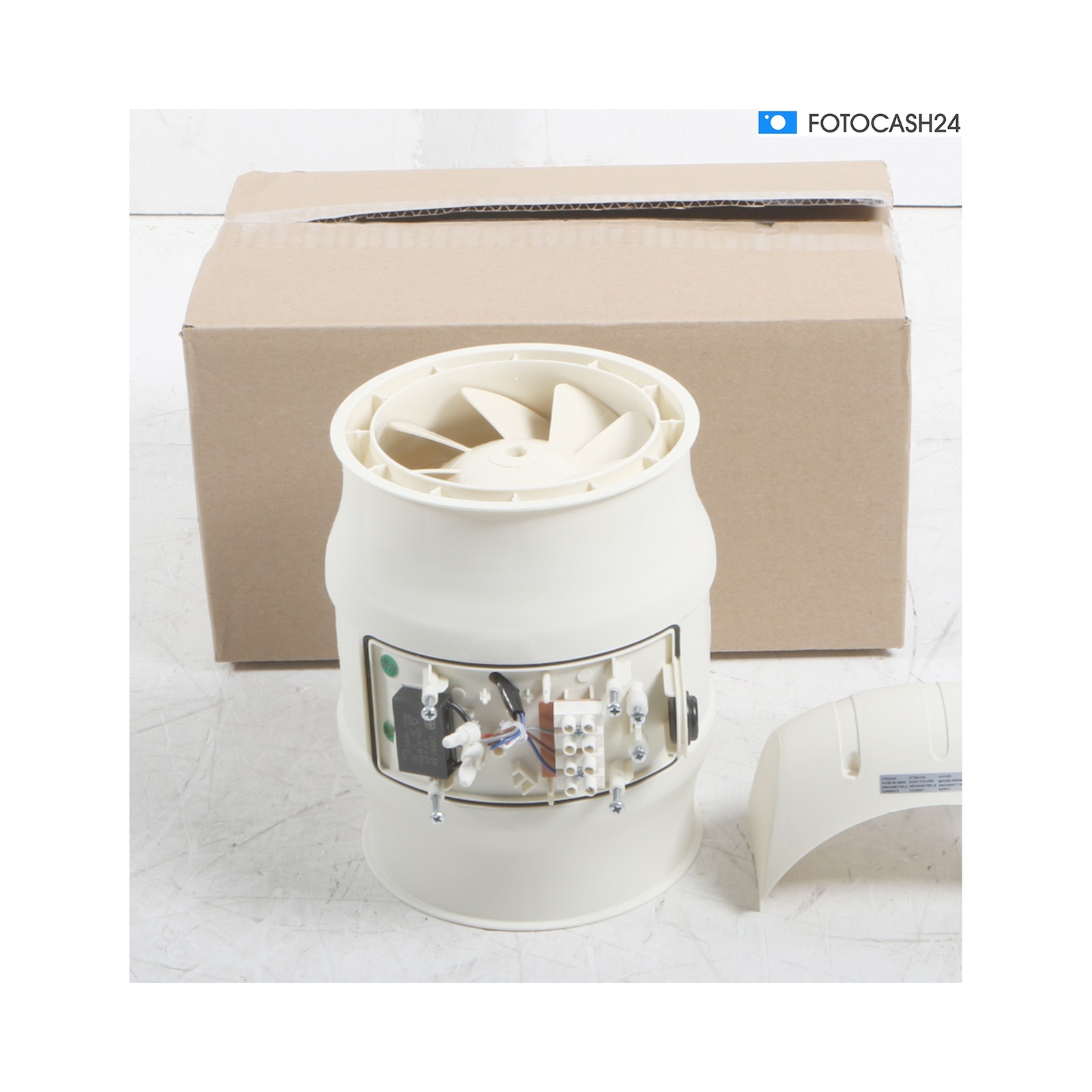 Wallair 20100268 Duct Fan Tube Fan 230V Defective (289518)