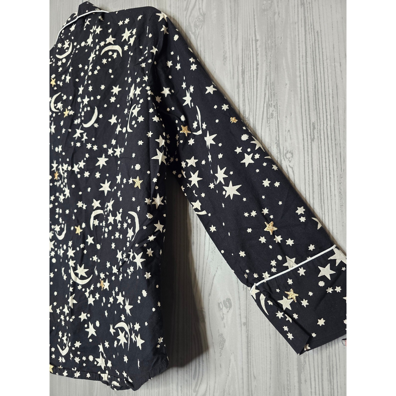 Printfresh Celestial Sky Star Print Pajama Top Wo… - image 3