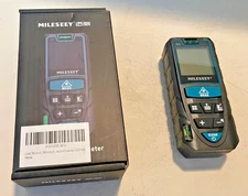 Mileseey 50M/80M/100m/120M Laser Distance Meter Range Finder Measure