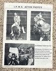 RARE 1990-91 IPWA Official Wrestling Program Lot (4) Rusty Brooks Norman Smiley — photo 4