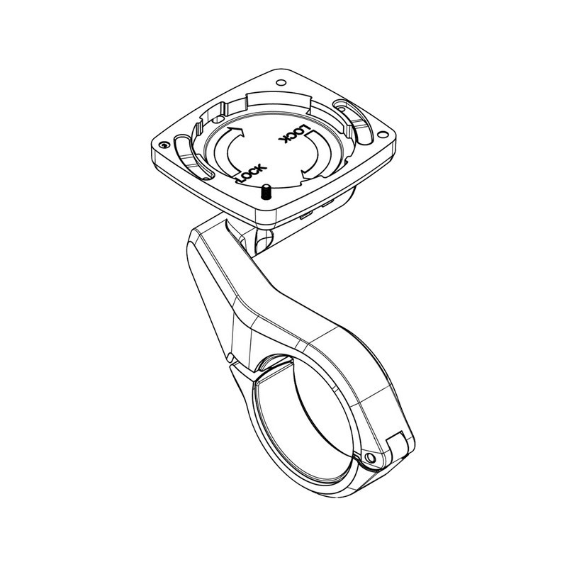 staffa supporto intuvia 100 compatibile smart system 31,8mm EB1310000J BOSCH Bic