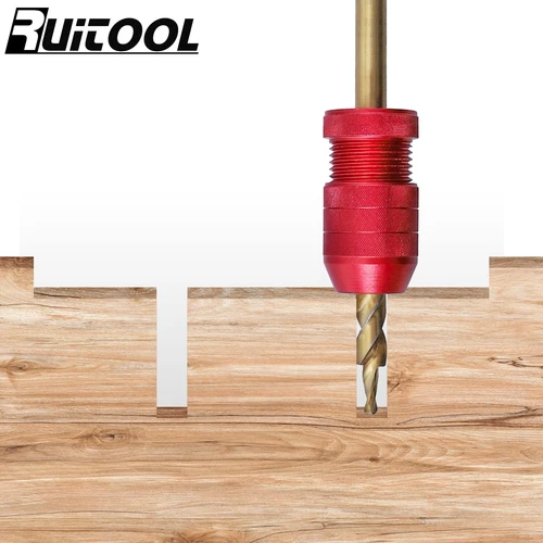 RUITOOL Drill Depth Stop for Bits, Adjustable Applicable...