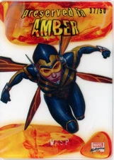 2022 Marvel Masterpieces PRESERVED IN AMBER #PA-88 Wasp 37/50 T4