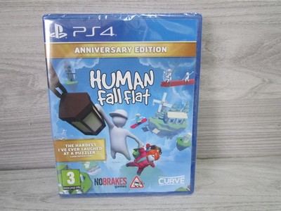 HUMAN: FALL FLAT - ANNIVERSARY EDITION (SONY PLAYSTATION 4, 2020) NEU