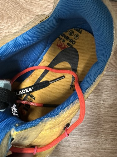 Nike Vapor Street x Off-White Low Tour Yellow W (CD8178-700) Size W 12 M 10.5 - Picture 10 of 13