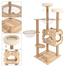 Multisize Cat Tree Tower Condo Activity Center Furniture Scratch Post Play House
