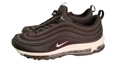 Nike Air Max 97 Herren Sneaker Schwarz/Weiß  Freizeitschuh Gr. 44,5 UK 9,5 US 12