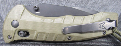 BENCHMADE Turret 980SBK Black Class CPM-S30V Folding Knife