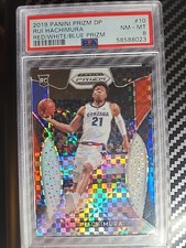 2019 PANINI PRIZM Rui Hachimura RC Jersey Matched Numbered